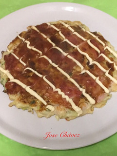 Una foto de Okonomiyaki
