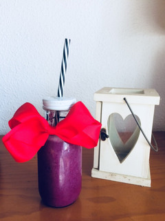 Una foto de Batido frutos rojos y kéfir