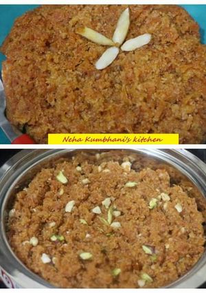 A picture of Gajar ka halwa.