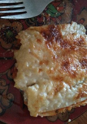 Una foto de Canelones veganos de Seitán