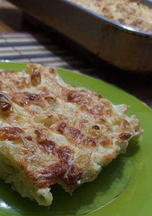 Una foto de Soufflé de fideos