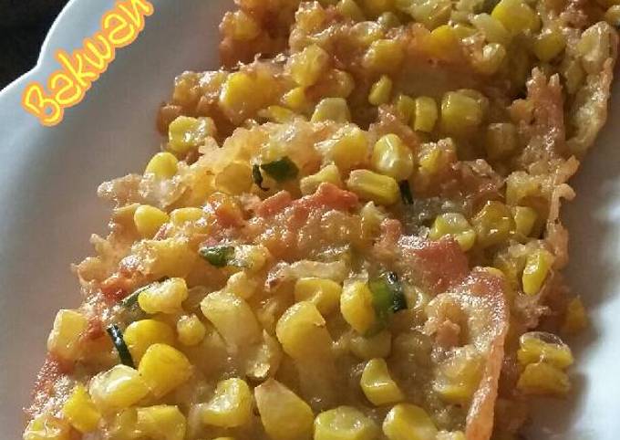 Standar Bagaimana cara bikin Bakwan Jagung Manado dijamin enak