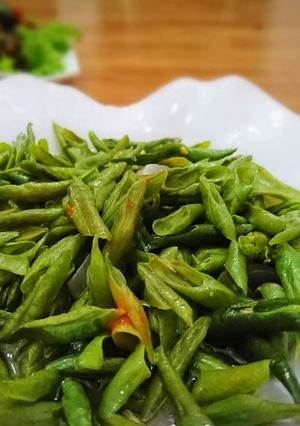 Foto resep Tumis kacang panjang tauco