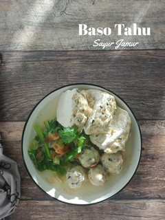 Foto resep Baso tahu sayur jamur