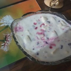 A picture of Pineapple Raita.