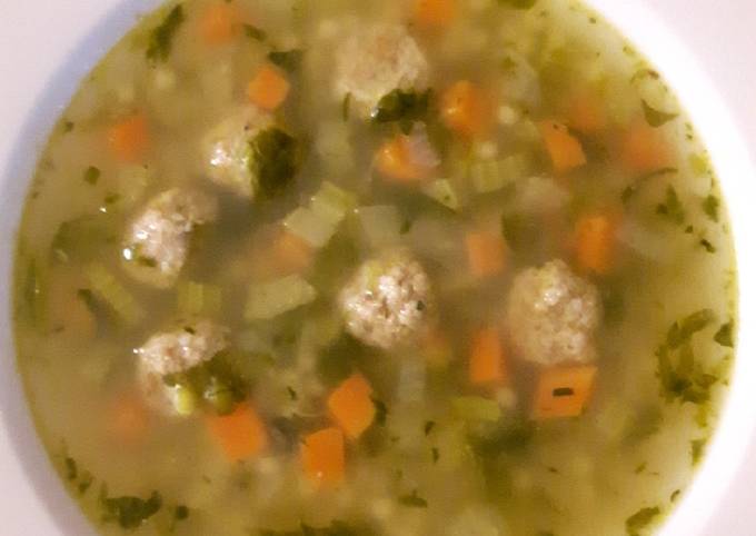 Simple Way to Prepare Speedy Italian Wedding Soup