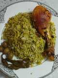 Polo shevid with chicken
