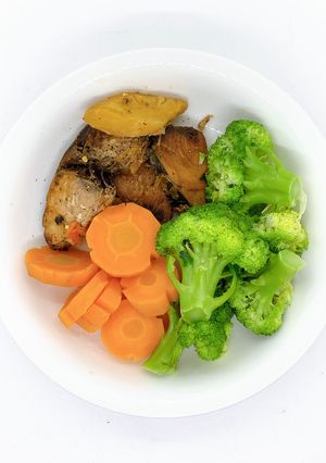 Hình của món Cá ngừ kho thơm: Giảm cân - lunchbox - eat clean (341cal).