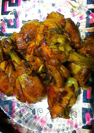 صورة لوصفة دجاج مقلي 🍗🍗