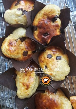 Gambar High Protein Chocolate Chunks Muffins