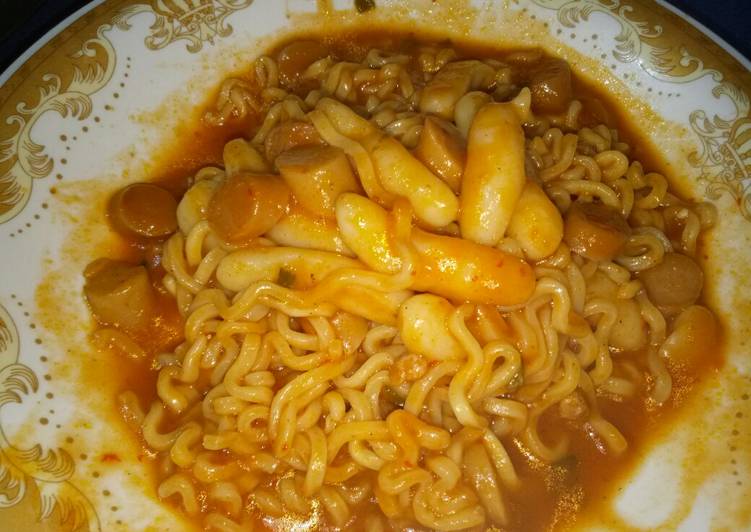 Tteobokki ramyeon sosis