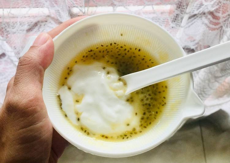 Yogurt Jeruk Baby Chia (Snack MPASI 7 Bulan)