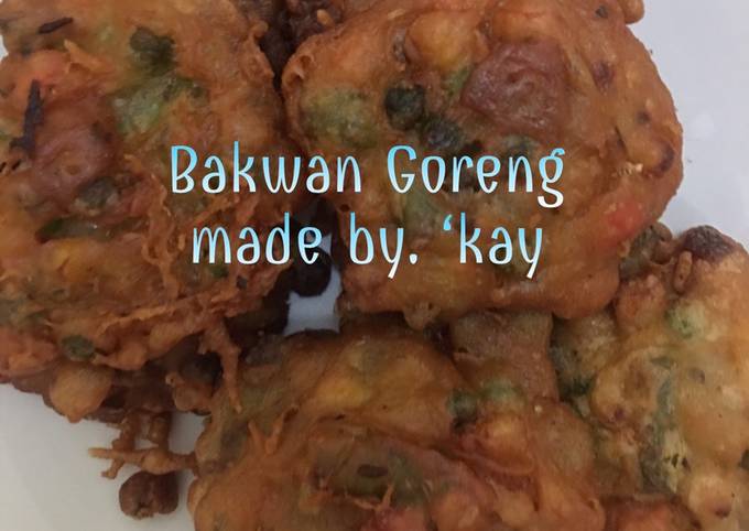 Resep Bakwan Goreng oleh Adhě MărüKăy - Cookpad