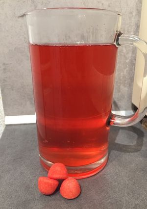 Une photo de Sirop aux fraises Tagada
