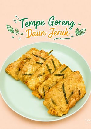 Foto resep Tempe Goreng Daun Jeruk