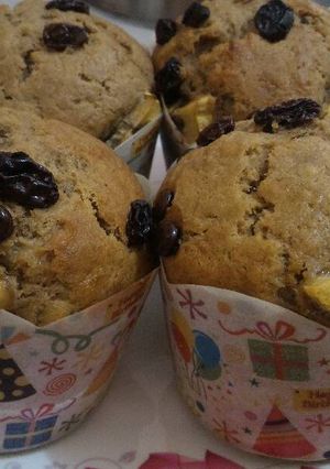 Foto resep Moist banana muffin no mixer