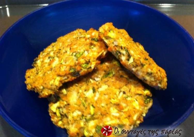 Recipe of Speedy Zucchini fritters in the oven