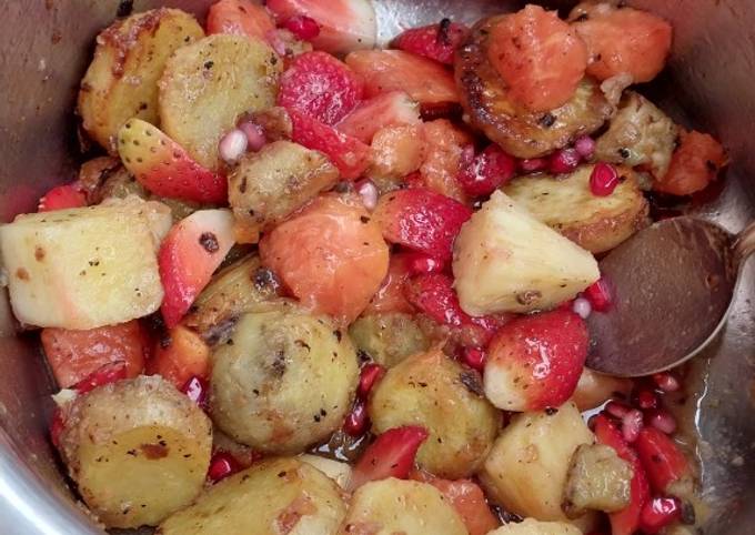 Fruit chaat(healthy and nutritious)