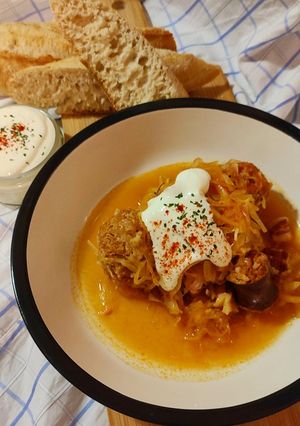 Gombócos káposzta recept fotója
