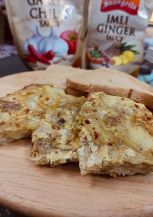 A picture of Spanish omelette.