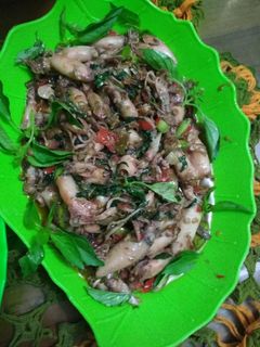 Foto resep Cumi asin tumis pete kemangi