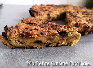 Une photo de Gâteau de restes de viennoiseries