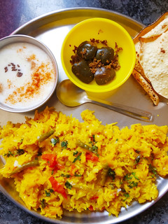 A picture of Toor dal and rice khichdi.
