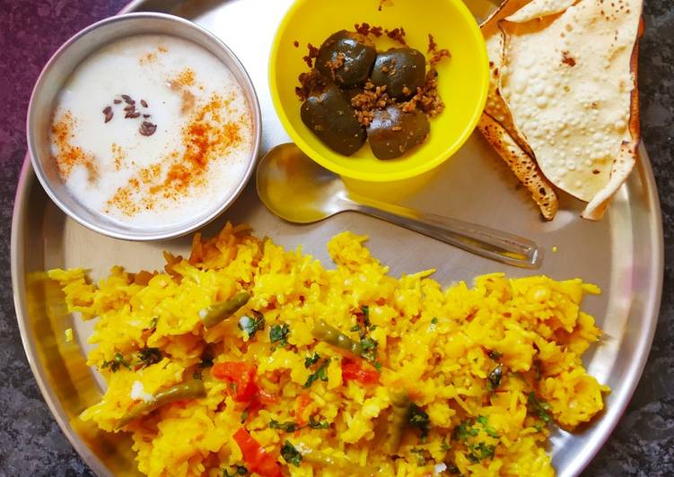 Toor dal and rice khichdi