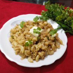 A picture of Cheesy macaroni.