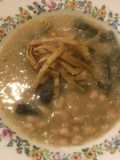 Alubias con chile poblano