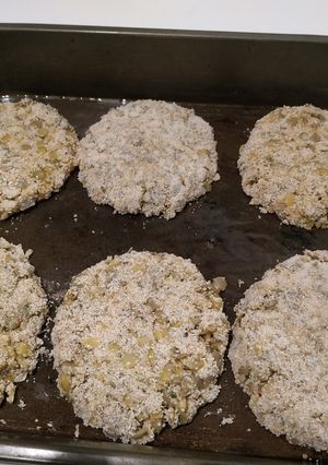 Una foto de Hamburguesas de lentejas
