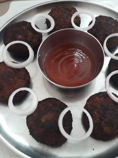 A picture of Cheesy Rice Cutlets!!.