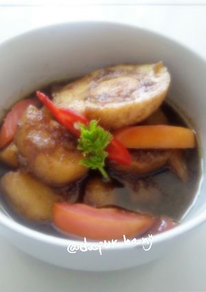 Foto resep Semur kentang vs Telor (#PR_AnekaSemur)