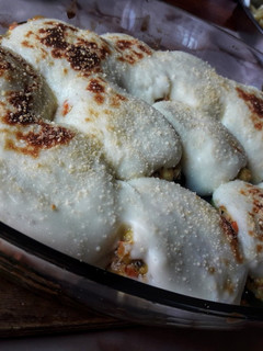 Una foto de Zapallitos rellenos vegetarianos