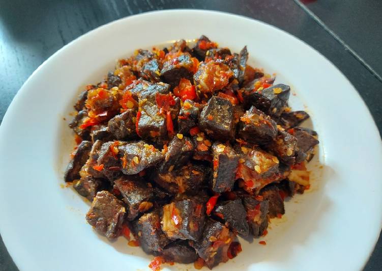 Oseng paru pedas🌶