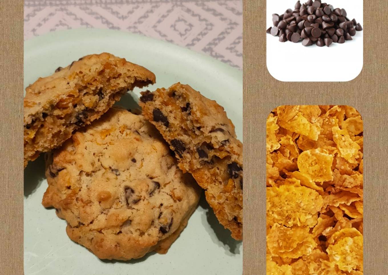 Cookies corn flakes et pépites chocolat 🍫