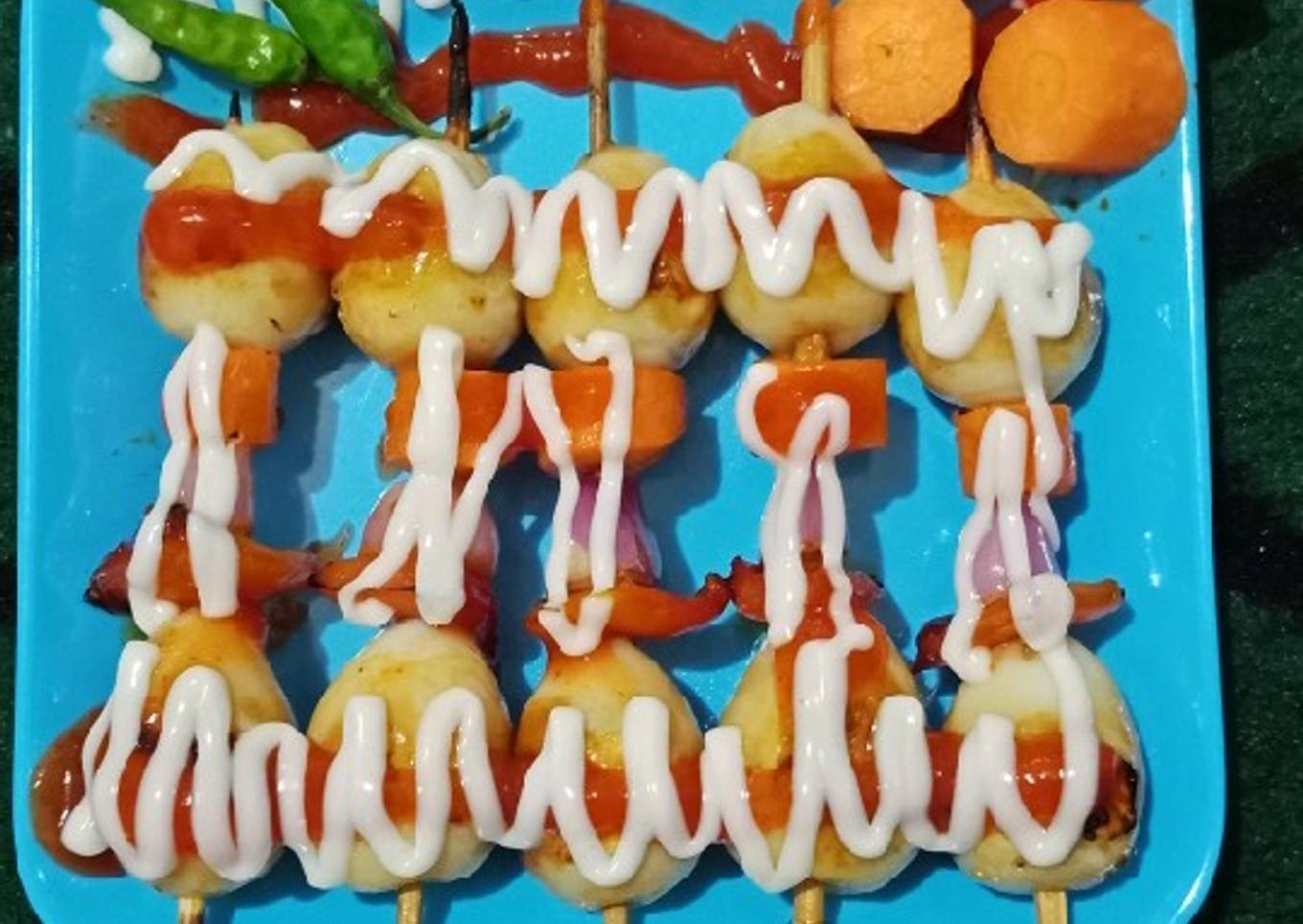 Cara Gampang Menyiapkan Sate telor puyuh Really delicious yang Lezat
Sekali