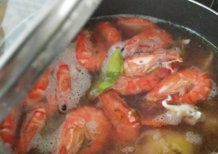 Resep Sup Seafood Anti Gagal