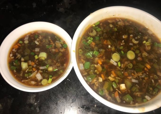Recipe of Award-winning Hot and Sour Soup-a chinese soup