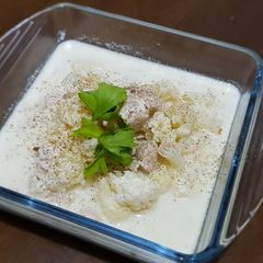 Cauliflower Yogurt stew #mycookbook A picture of Cauliflower Yogurt stew #mycookbook.
