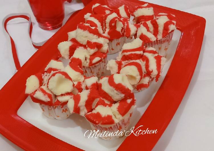 Resep Bolu Kukus Merah Putih ❤️🇲🇨🎉🎊🎈 yang Lezat