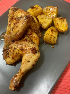 Una foto de Picantón picantito al horno