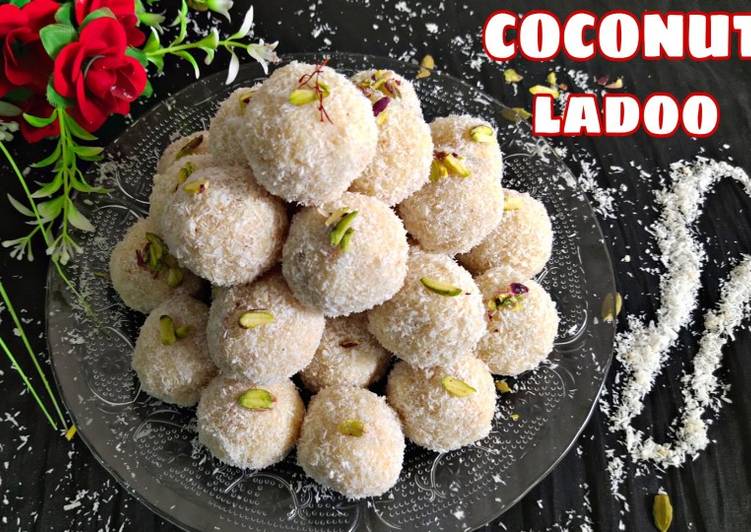 Steps to Prepare Perfect Mawa Coconut Ladoo