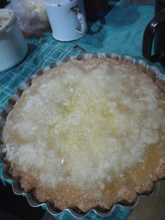 Una foto de Tarta crumble de manzana