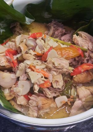 Foto resep Garang Asem Ayam (santan)