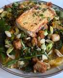 Lawn Greens and Uniq Fruit Salad