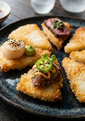 Una foto de 🍚 Raspa Bites de Arroz Crocante (El Snack Base Perfecto)