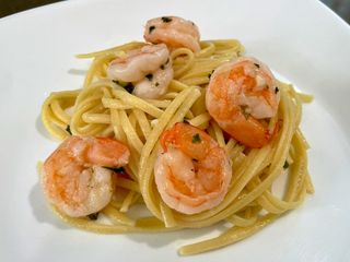 Shrimp Scampi with Linguine