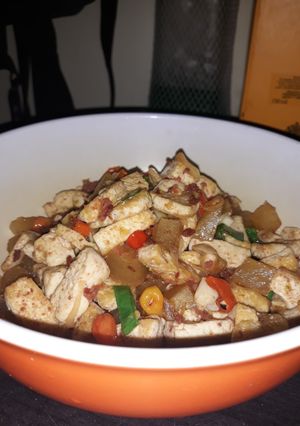 Foto resep Tacek (Tahu + Cecek)