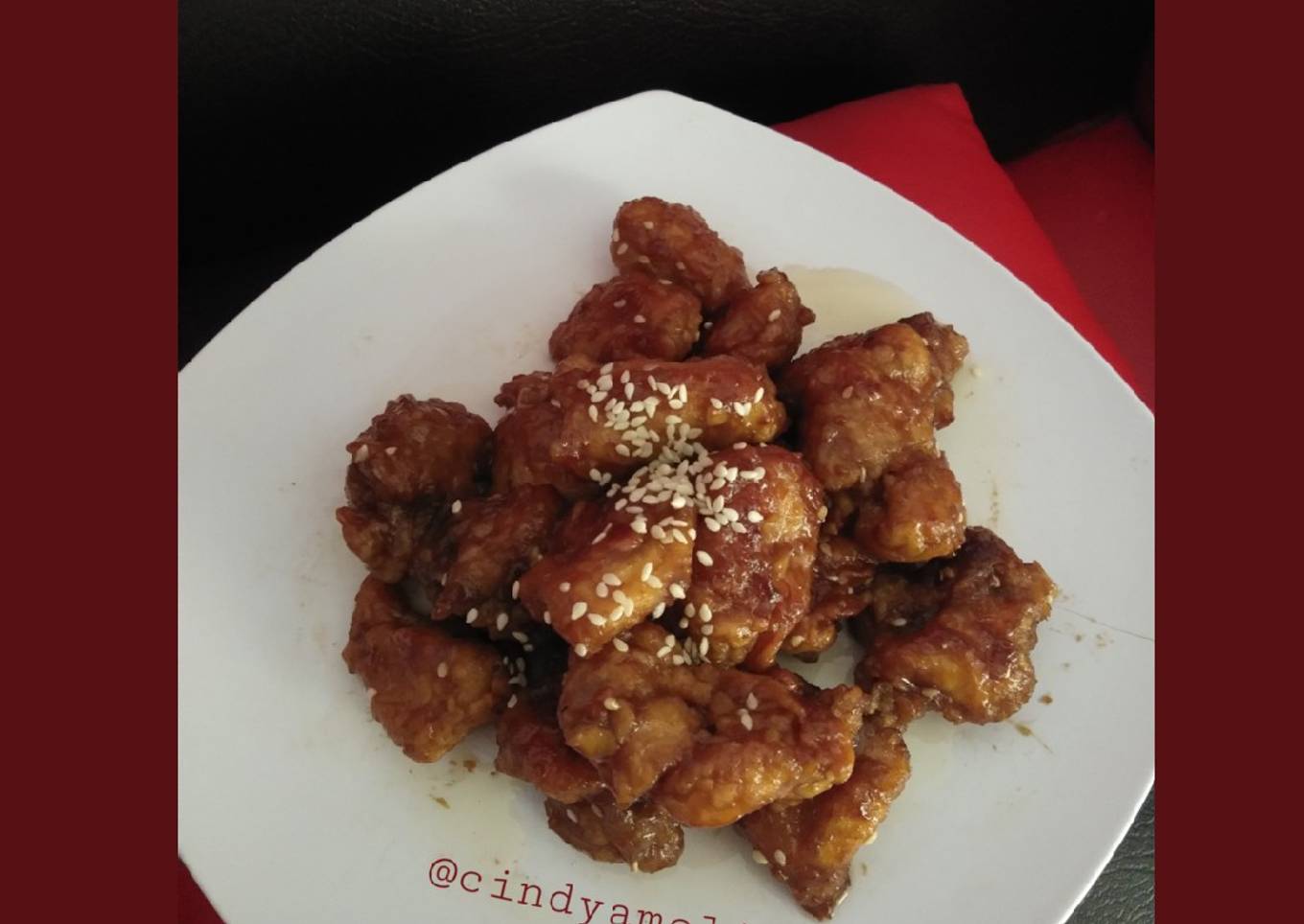 Ayam Saos Madu Ala Korea